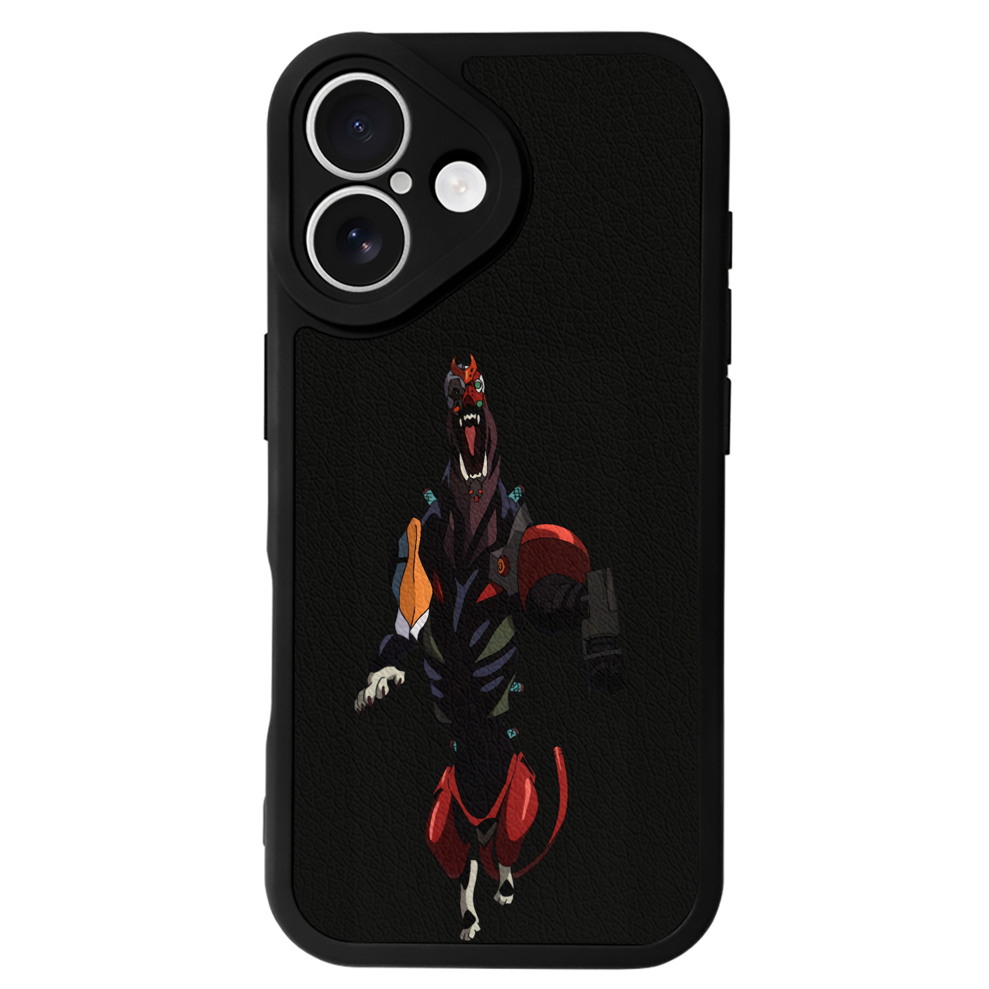 （画像用） EVA 新世紀エヴァンゲリオン 【iPhone 16シリーズ対応】シリコンスマホケース（レザー調） 材質：シリコン